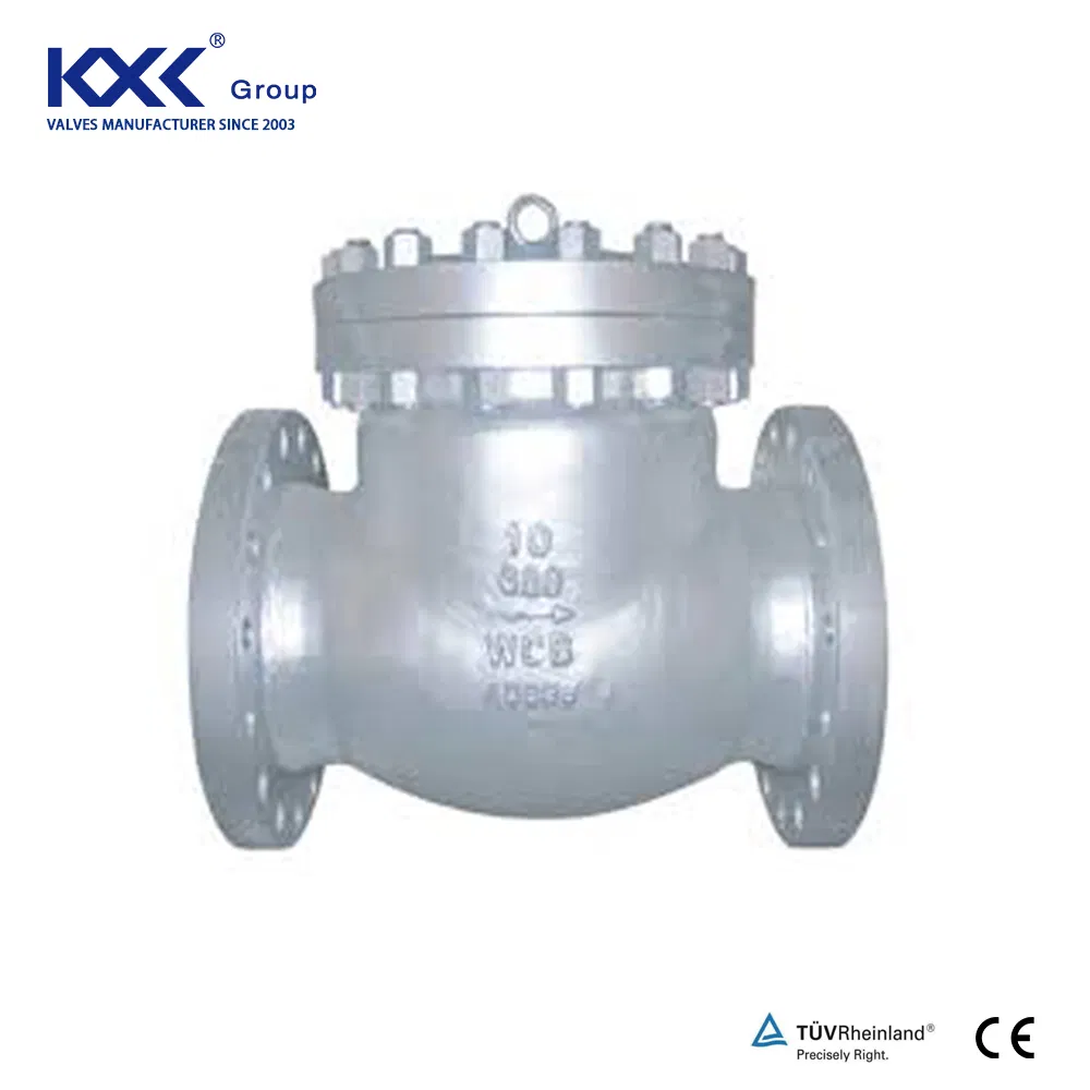 Pn16 Duction Cast Iron Body Flang Silence Double Plate Swing Lift Ball Type Non Return Valve Check Valve