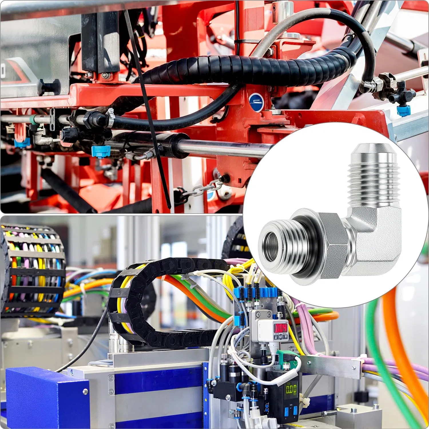 Hydraulic Fitting Detail 2