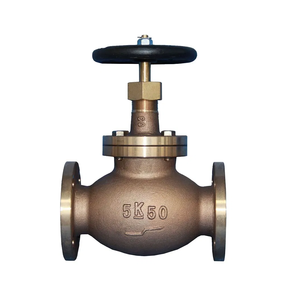 Marine Valve JIS F7351 Bronze 5K 65 Screw-Down Check Globe Valve