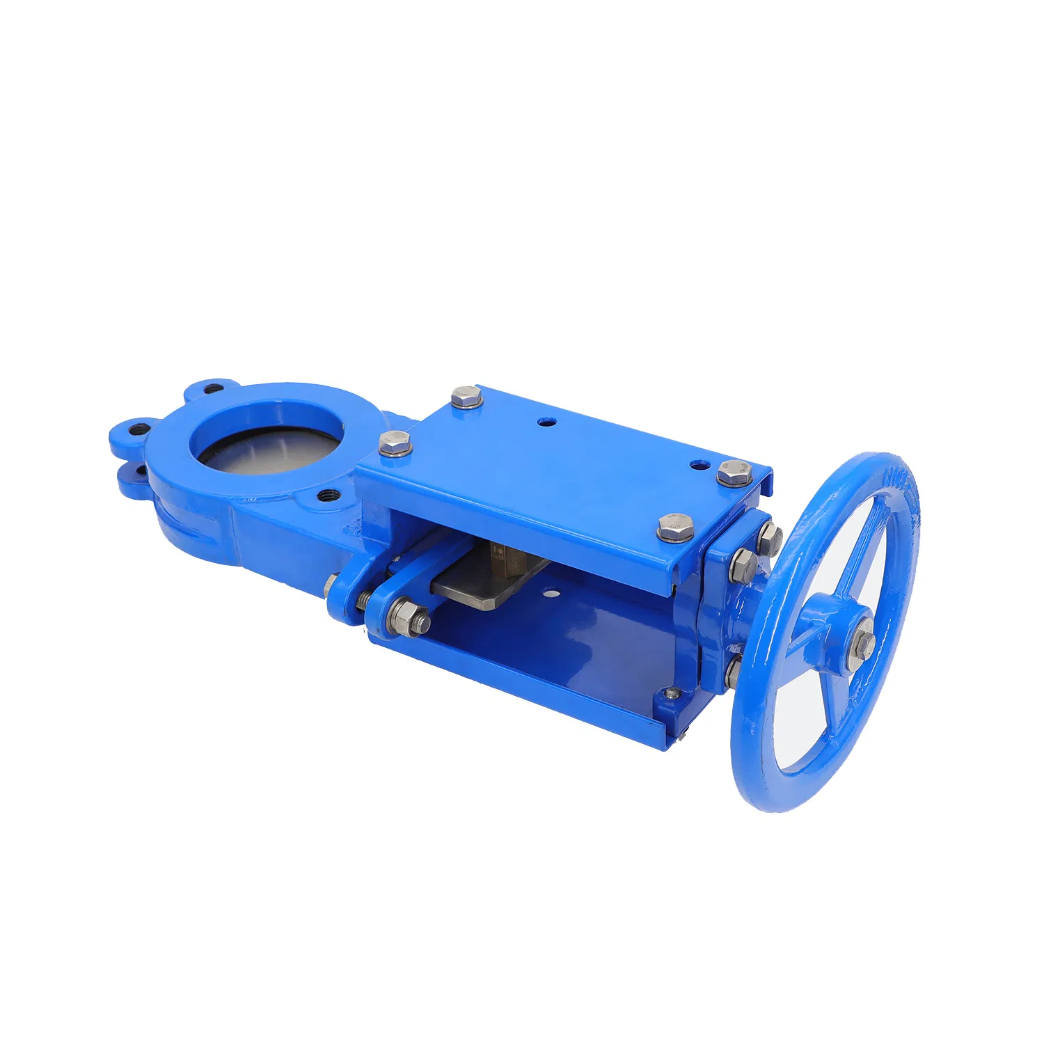 DIN Ductile Cast Iron Soft Seat Knife Gate Valve Pn10