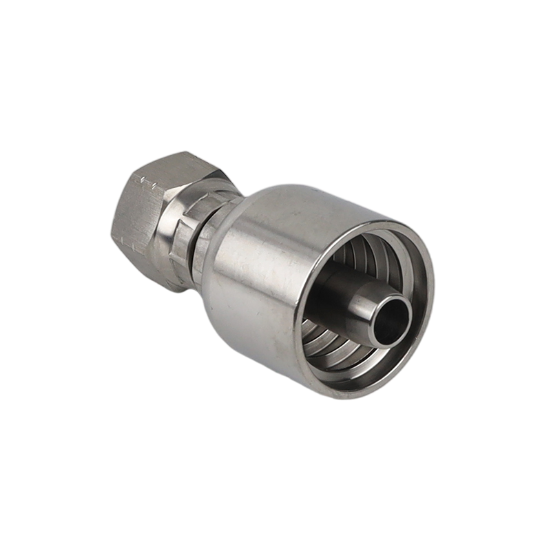 High-Pressure Hydraulic Hose Fittings with American Flat Mouth Sealing