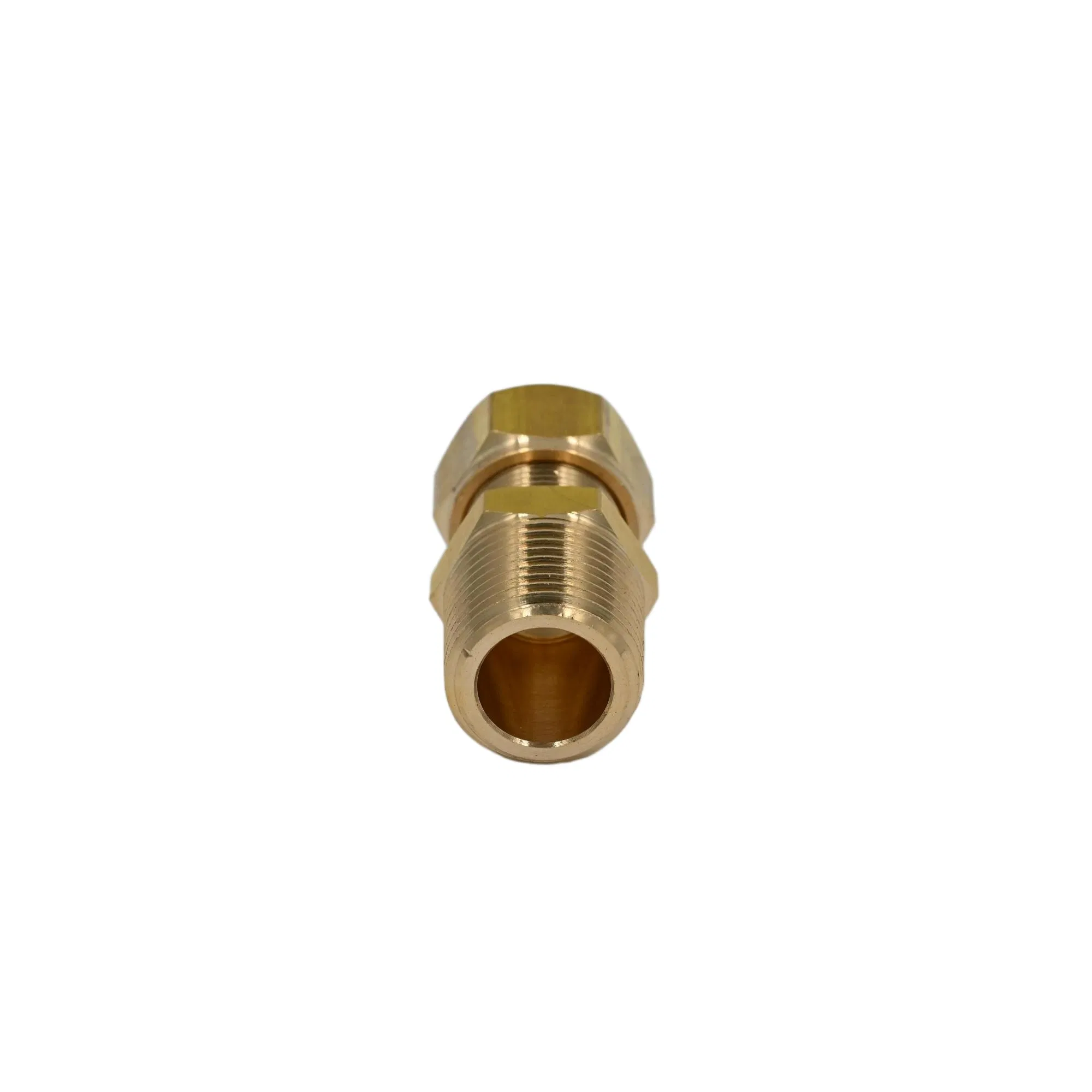 Durable Straight Coupling Brass Brake Pipe Fitting for Semi-Trailer Air Brake