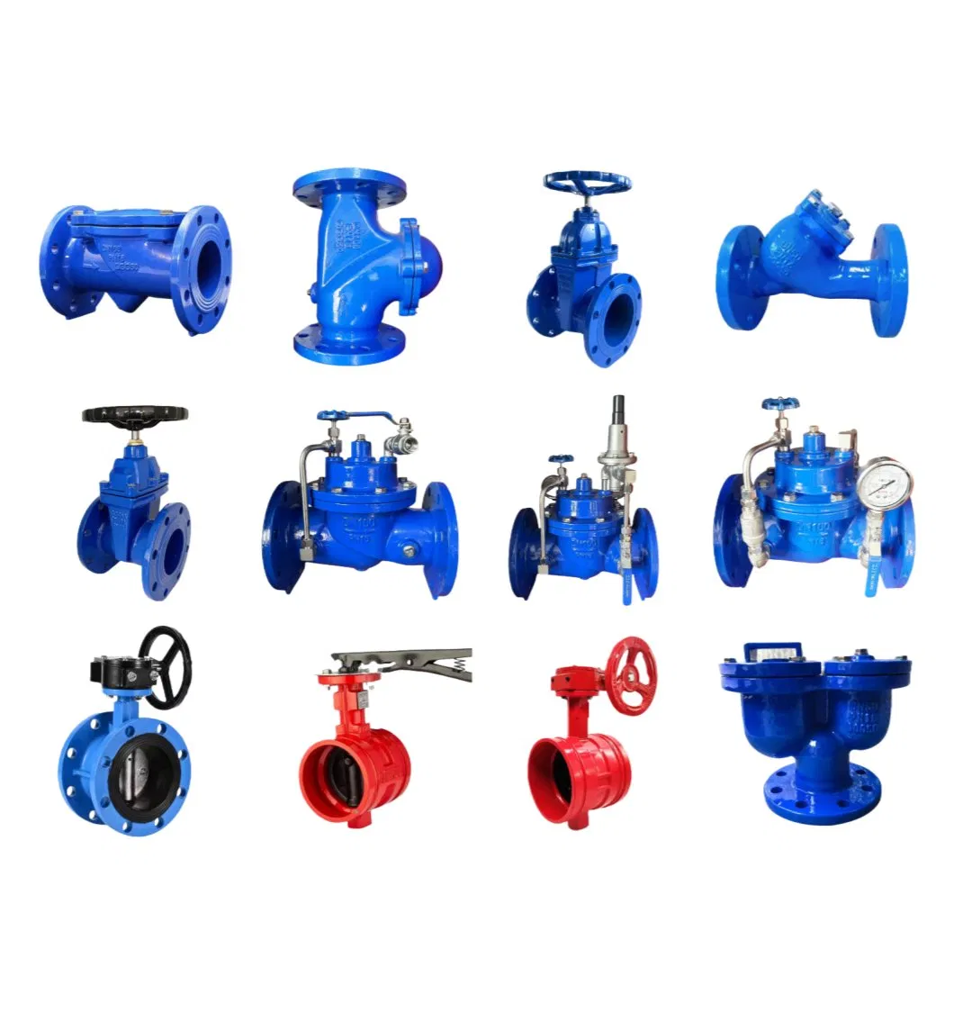 OS&Y / Nrs Rising Stem / Non-Rising Stem Ductile Iron Gate Valve, Flanged or Grooved End, FM/UL Approved Fire Protection Valve