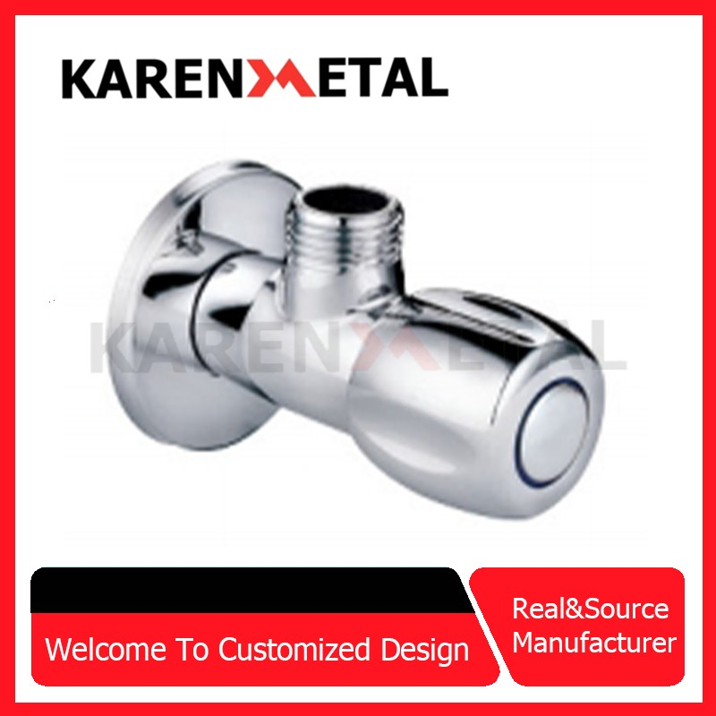 Bsp Threaded End Brass/Bronze Bathroom Angle Valve 1/2" Stop Water Inlet Pressure Relief Control Pipe Fitting