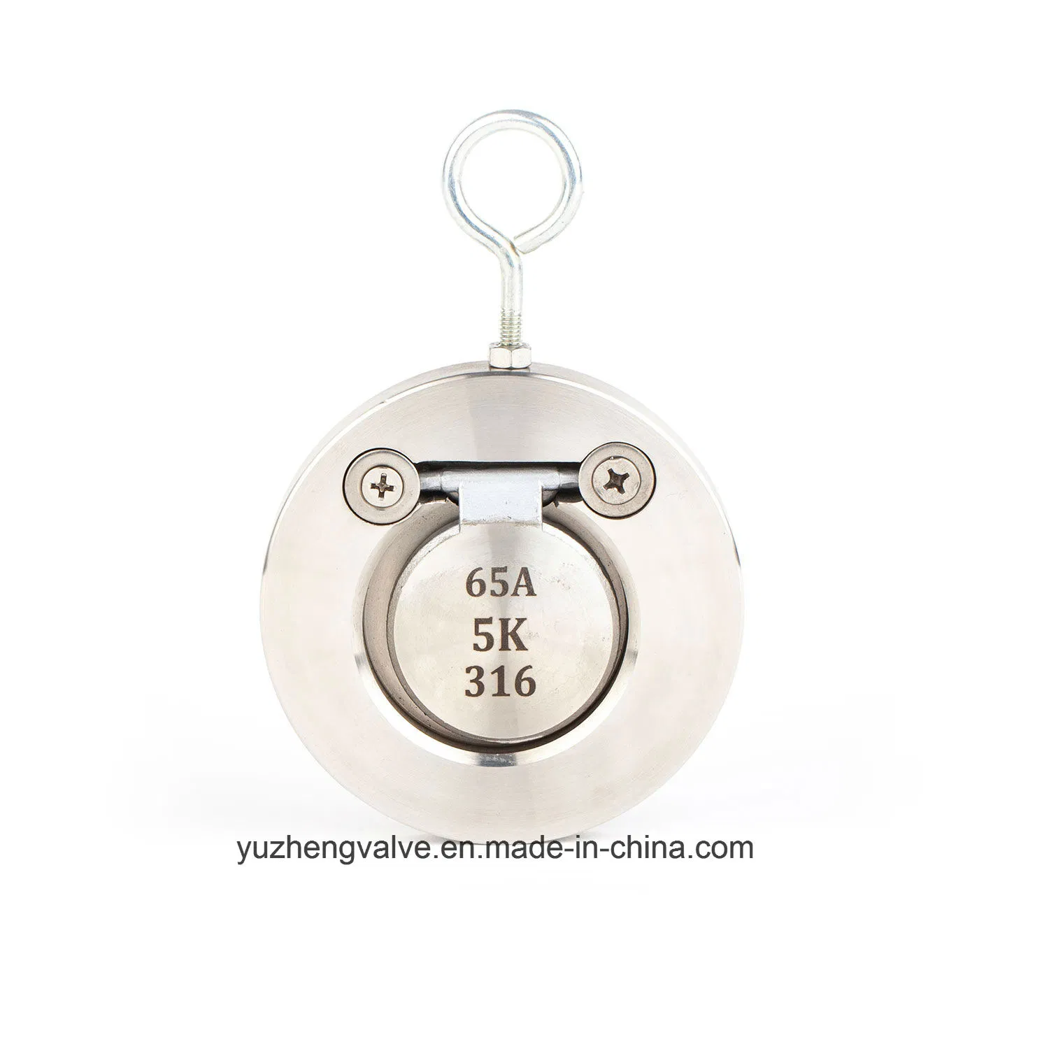 Stainless Steel 304/316/CF8/CF8m/Wcb/Ci Double Disc/Single Disc Pressure Relief/Non Return Wafer Check Valve