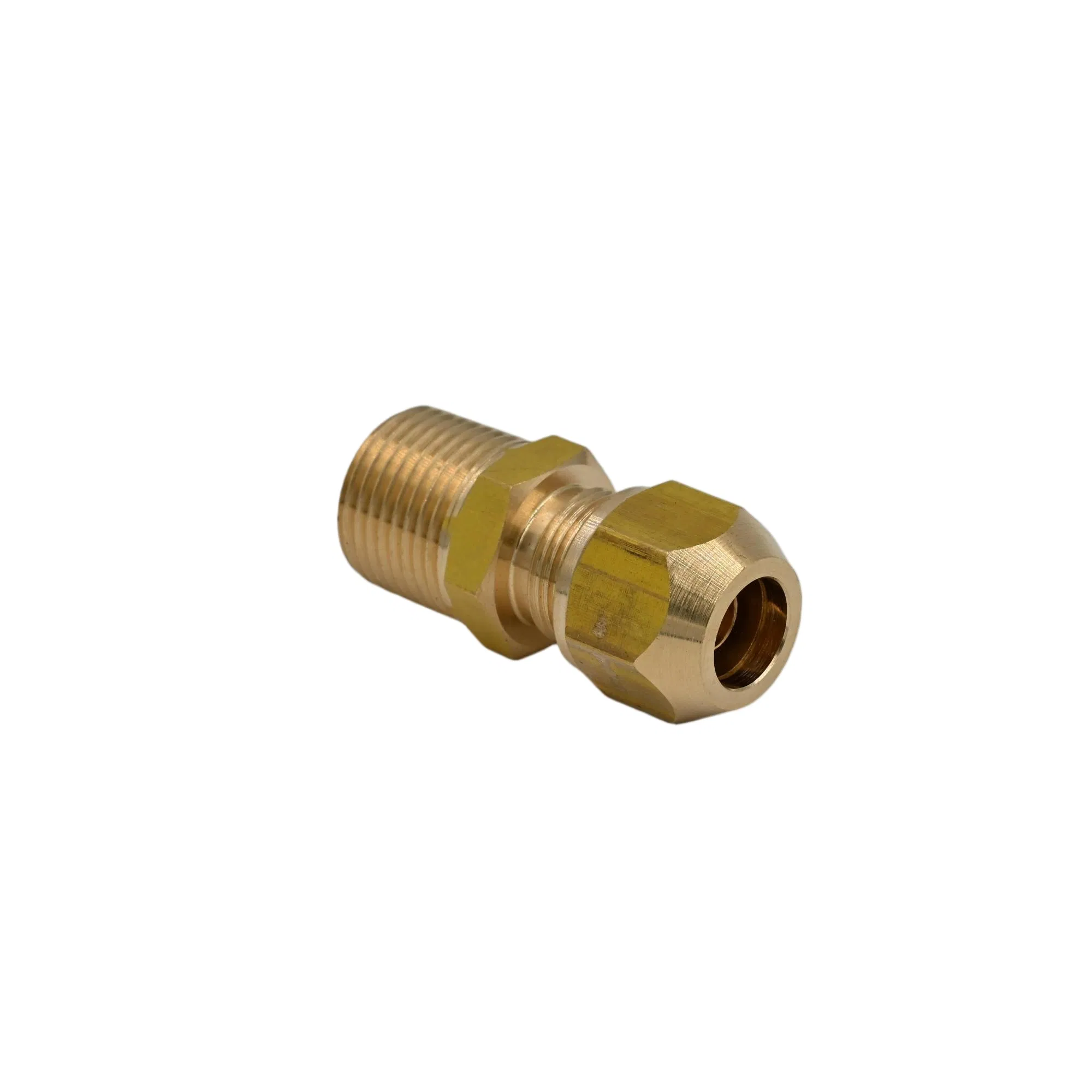 Durable Straight Coupling Brass Brake Pipe Fitting for Semi-Trailer Air Brake