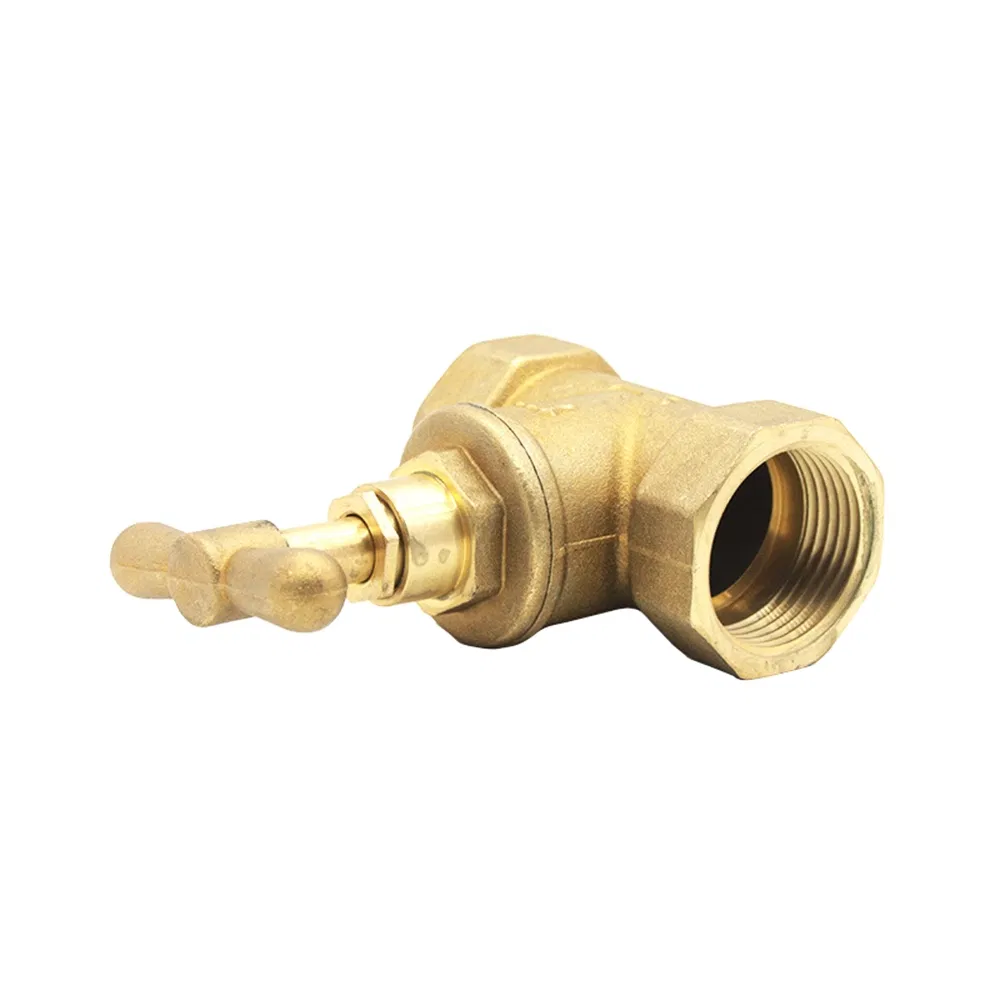 Premium Copper Single-Handle Brass Globe Valve with Double Threads