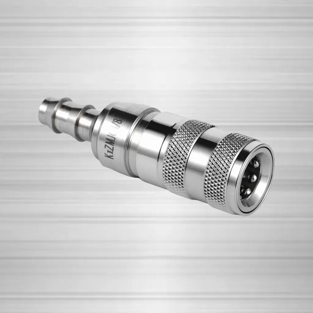 Japan Type Iron Air Compressor Self Lock Quick Connect Couplings