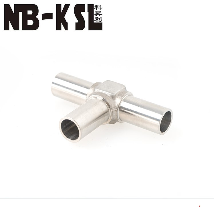 Stainless Steel 1/2” -3/8” Butt Weld Reducing Tee Pipe Fitting