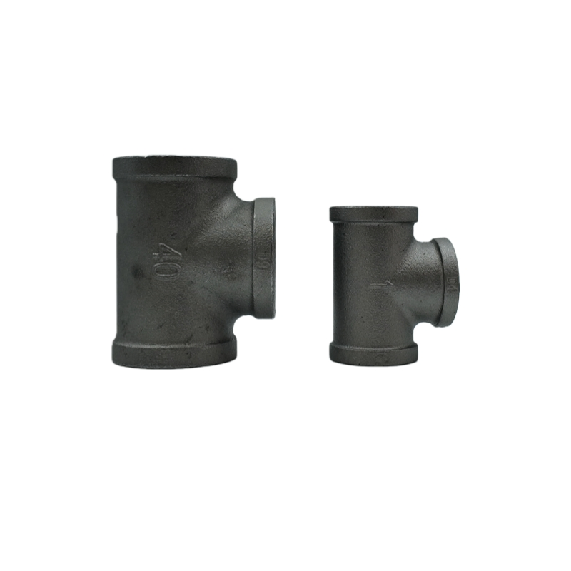 BS NPT Black Carbon Steel Pipe Fittings Galvanized Two Male Iron Threaded Female Elbow