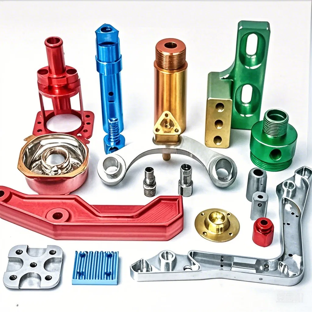 OEM Rapid Prototype 6061 7075 CNC Milling Milled Machined Turning Metal Service CNC Machining Aluminum Parts