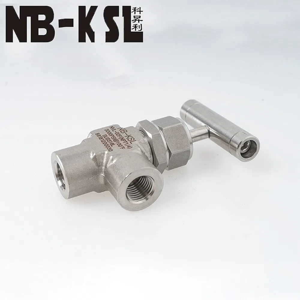 High Strength Stainless Steel High Pressure Female Thread Gas Needle Valve