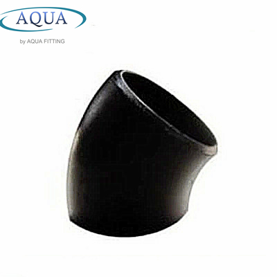 45 90 180 Degree Carbon Steel Butt Weld Elbow Pipe Fittings Sch20 40