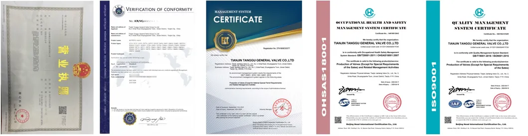 Certificates