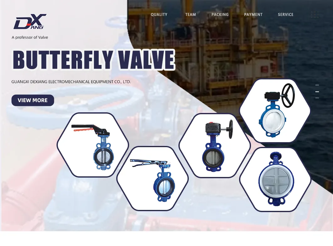 Stainless Steel Disc Flange Butterfly Valve