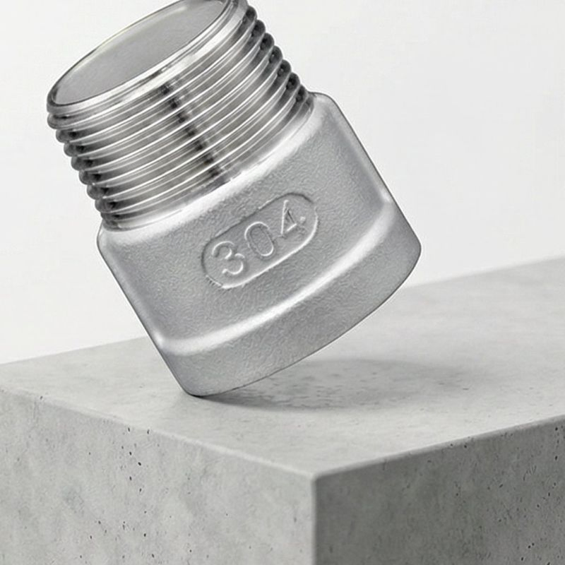 Conical Union-Forged Thread Screw Pipe Fitting Connector Withprecision-Engineered Stainless Steel