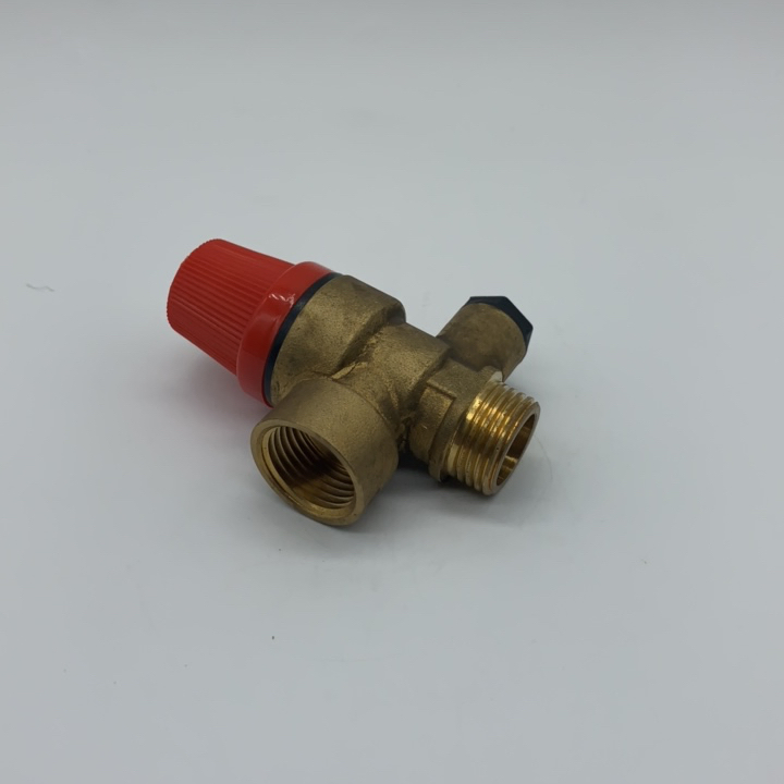 Hpsv02A, Pressure Relief Valve, Safety Relief Valve, Bsp G1/2" DN15 Male Brass Safety Air Pressure Relief Valve 3bar Nominal Pressure for Solar Water Heaters