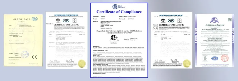 Certifications Display