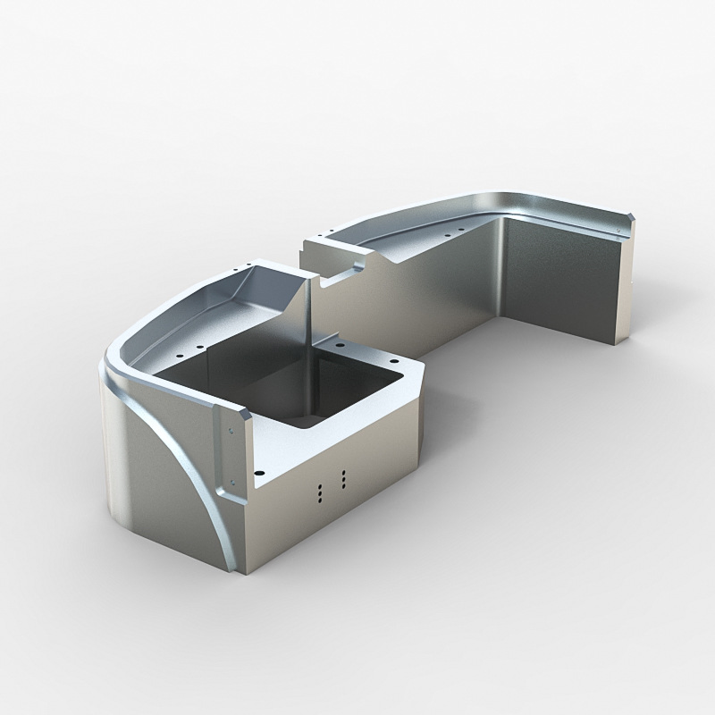 Aluminum Alloy CNC Machined Anodized Metal Car Parts Customized Color