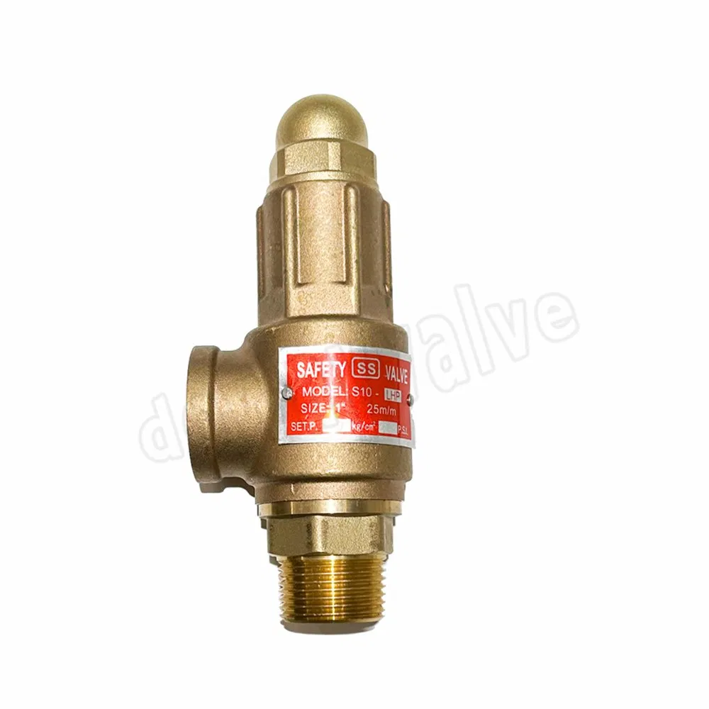 Brass Bronze Forging Control High Pressure Reduce Relief Safety Valve