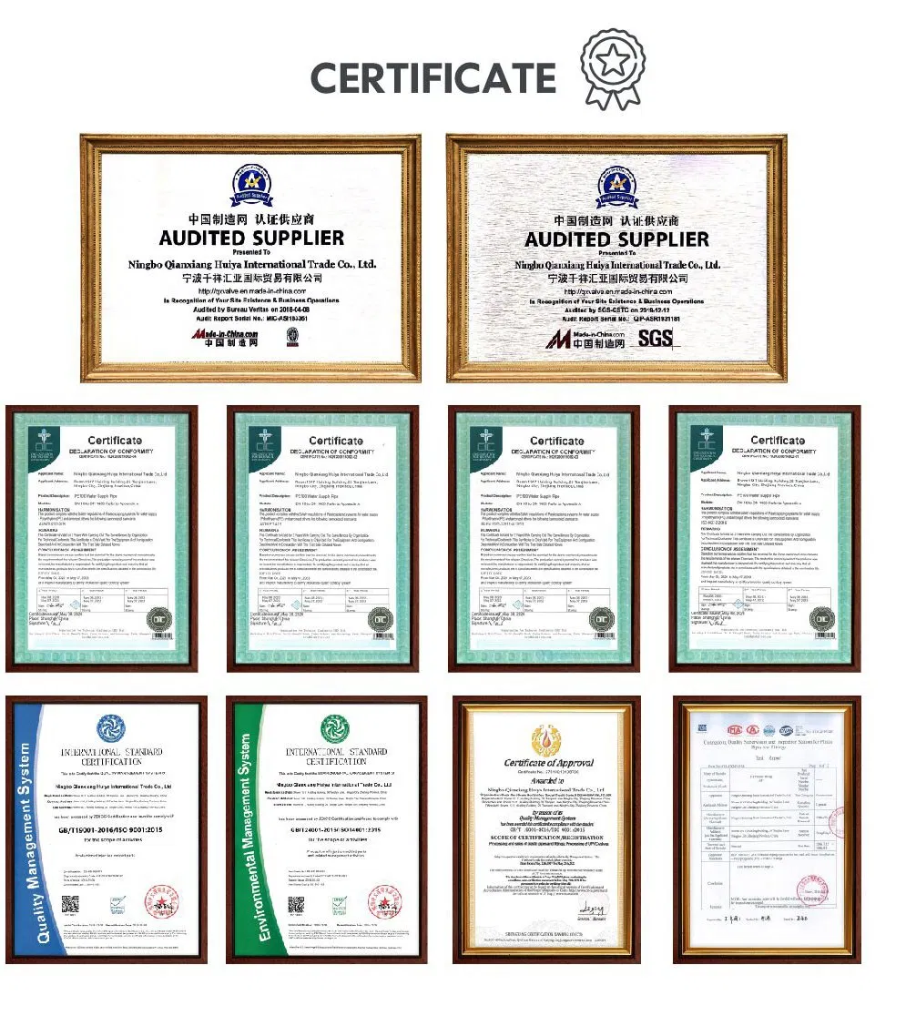 Certifications