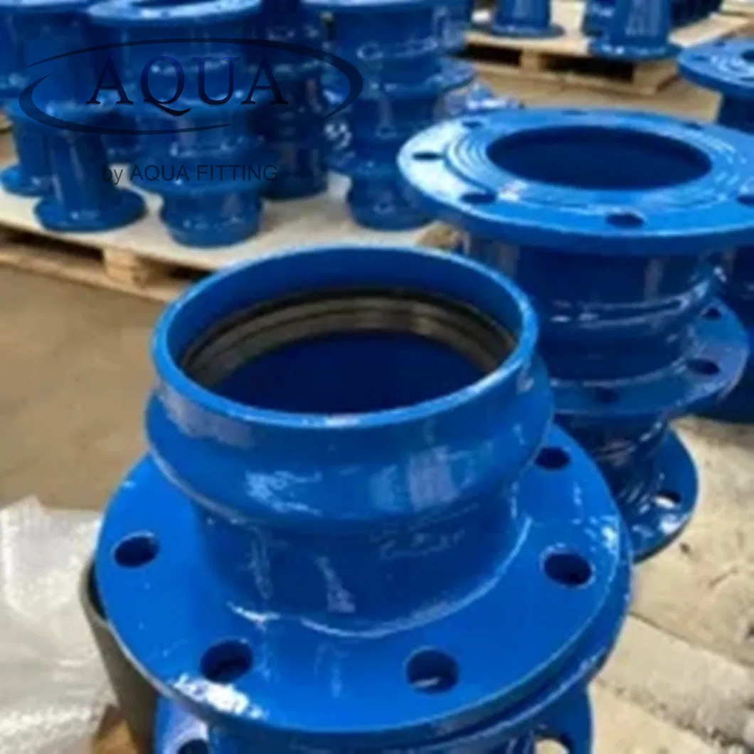 ISO2531 En545 En598 Ductile Iron Pipe Fitting Flanged Socket Pn16