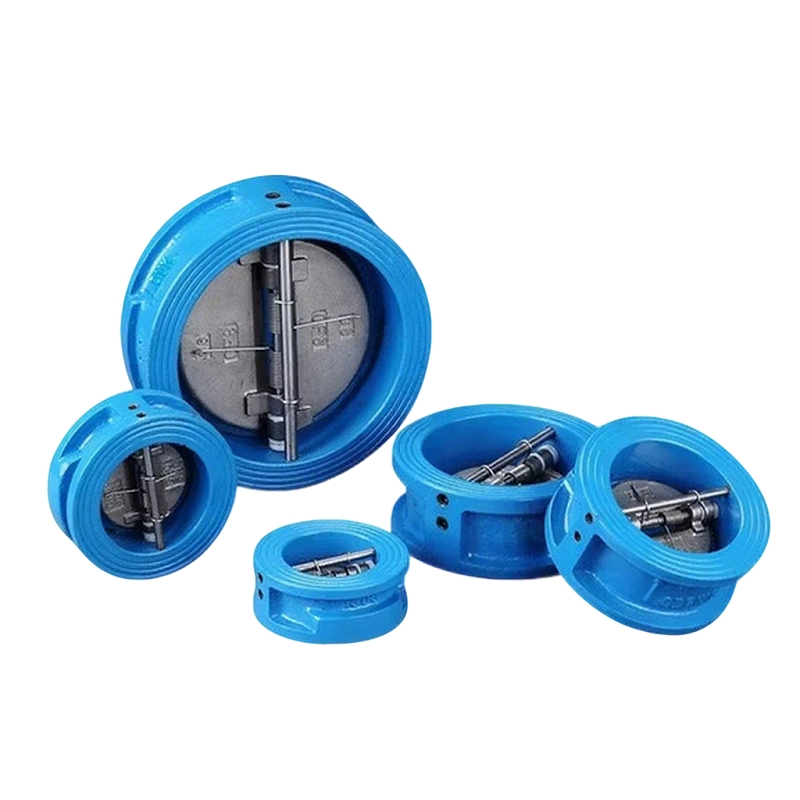 Ductile Cast Iron Brass Dual Plate Wafer Check Valve Non Return Check Valve