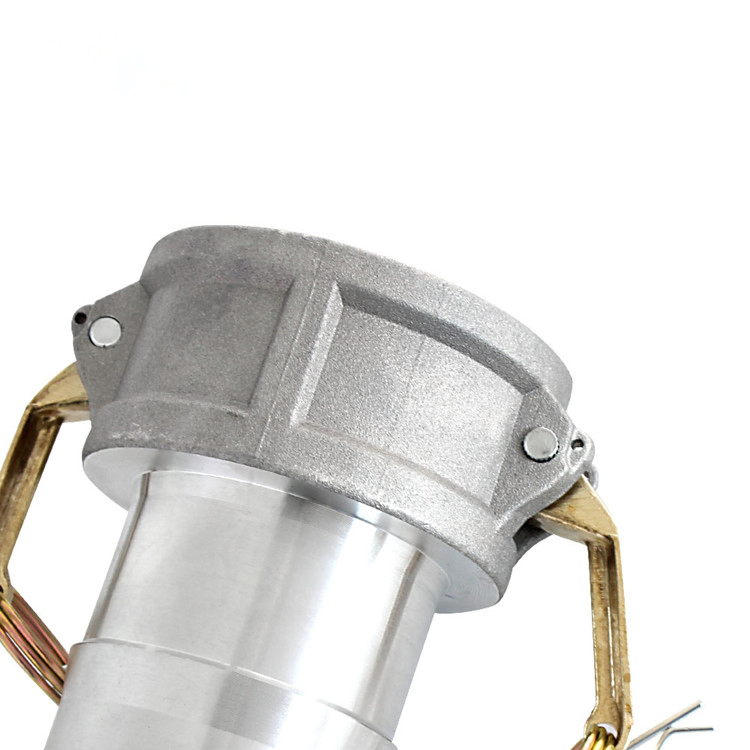 Heavy-Duty Aluminum and Stainless Steel Pipe Connector for Industrial Use