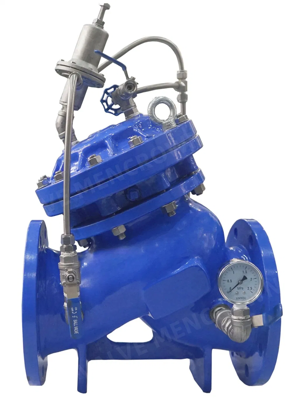 Piston Type Automatic Quick Safety Pressure Relief Sustaining Valve (GAX742)