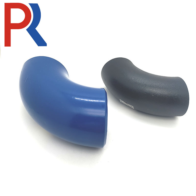 Factory Supply Sch 40 Steel Pipe Butt Weld Fitting Ss Long Radius 45 90 Degree Elbow