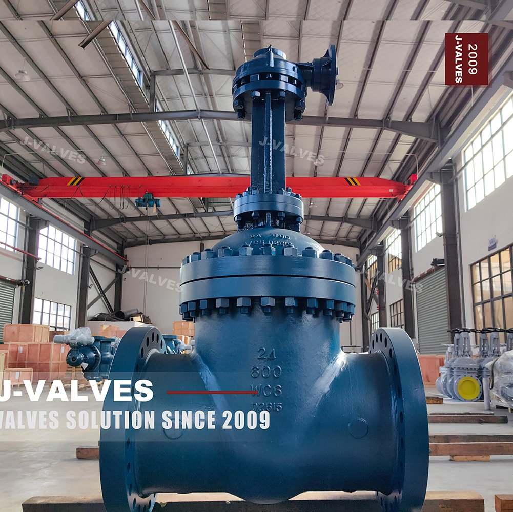 24inch DN600 API600 Class 600 Carbon Steel Wcb Flange Gate Valve