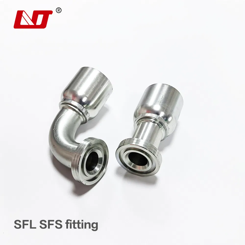 Industrial Hydraulic Hose Flange Connector for Pipe Joint Solutions