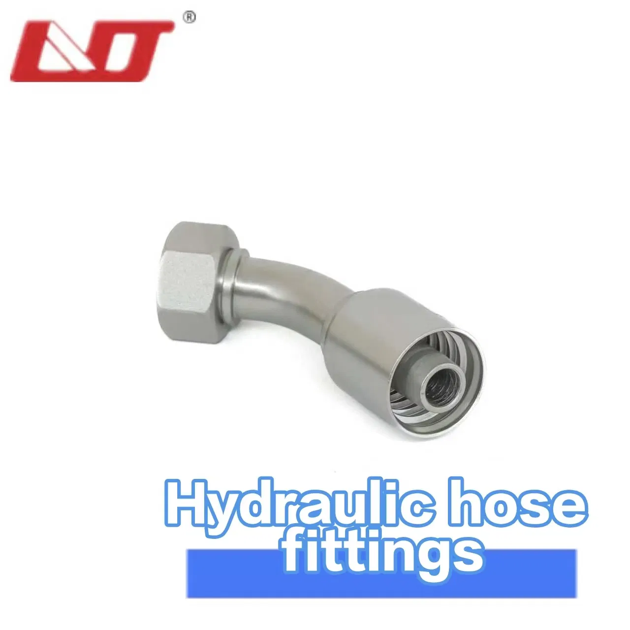 Jic Ferrule High Pressure Compression Pipe Fitting Tube Joint Coupling Quick Connectors Hydraulic Hose Fittings