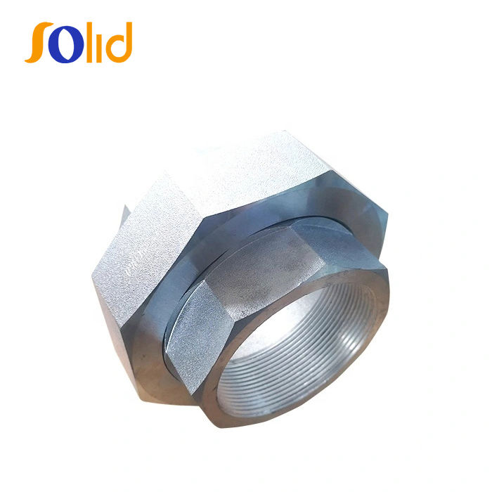 Forged Carbon Steel Socket Weld Threaded Pipe Fitting Union
