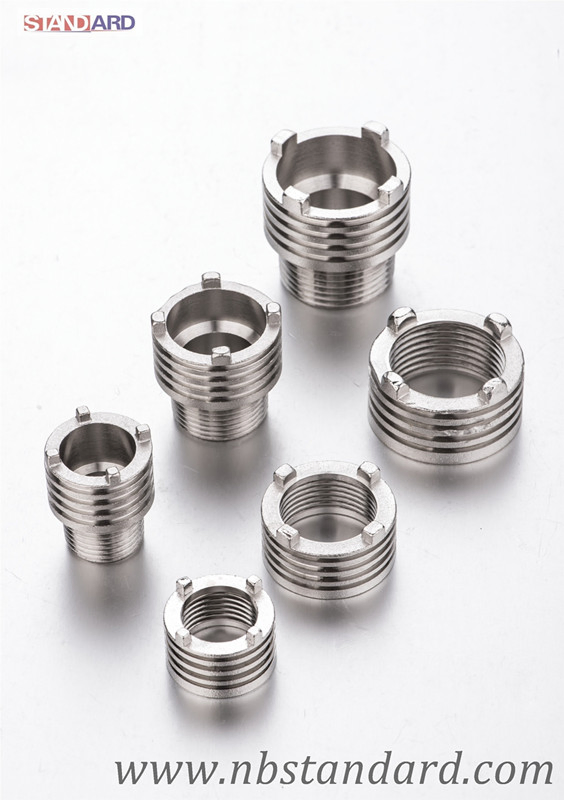 Brass Insert Fitting with Nickel Plated for PPR Pipe