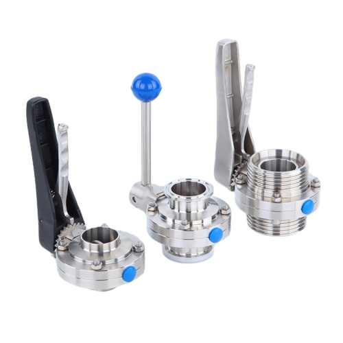 Sanitary Manual Pneumatic Electric Stainless Steel Sanitary Ball/Butterfly/Check/Diaphragm/Safety Relief/Sampling Valve