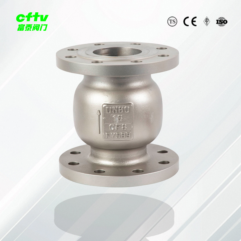 304/316 Ss Flanged Stainless Steel Casting Vertical Lift Check Valve