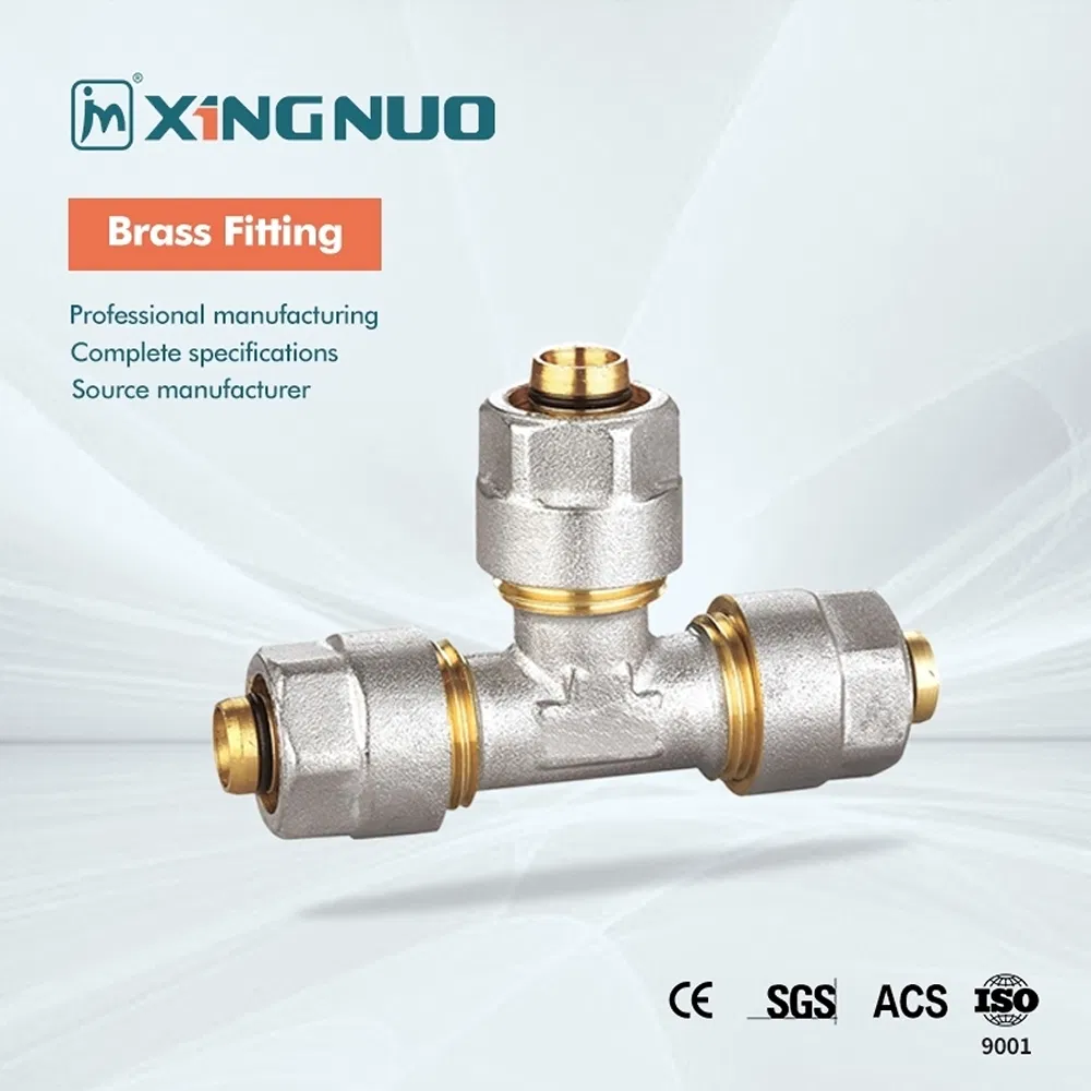 Stainless Steel Brass High Pressure Pipe Female Tube Metal Connectors Coupling Plumbing Threaded Pipe Fittings/Fitting