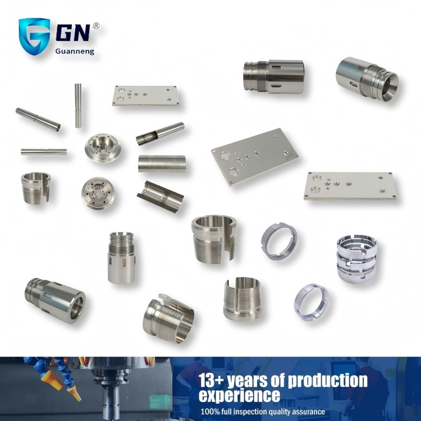 5-Axis Precision Metal Stainless Steel/Aluminum/Brass/Copper Custom CNC Machining/Machined Turning/Milling Parts Fabrication Custom OEM Processing Service