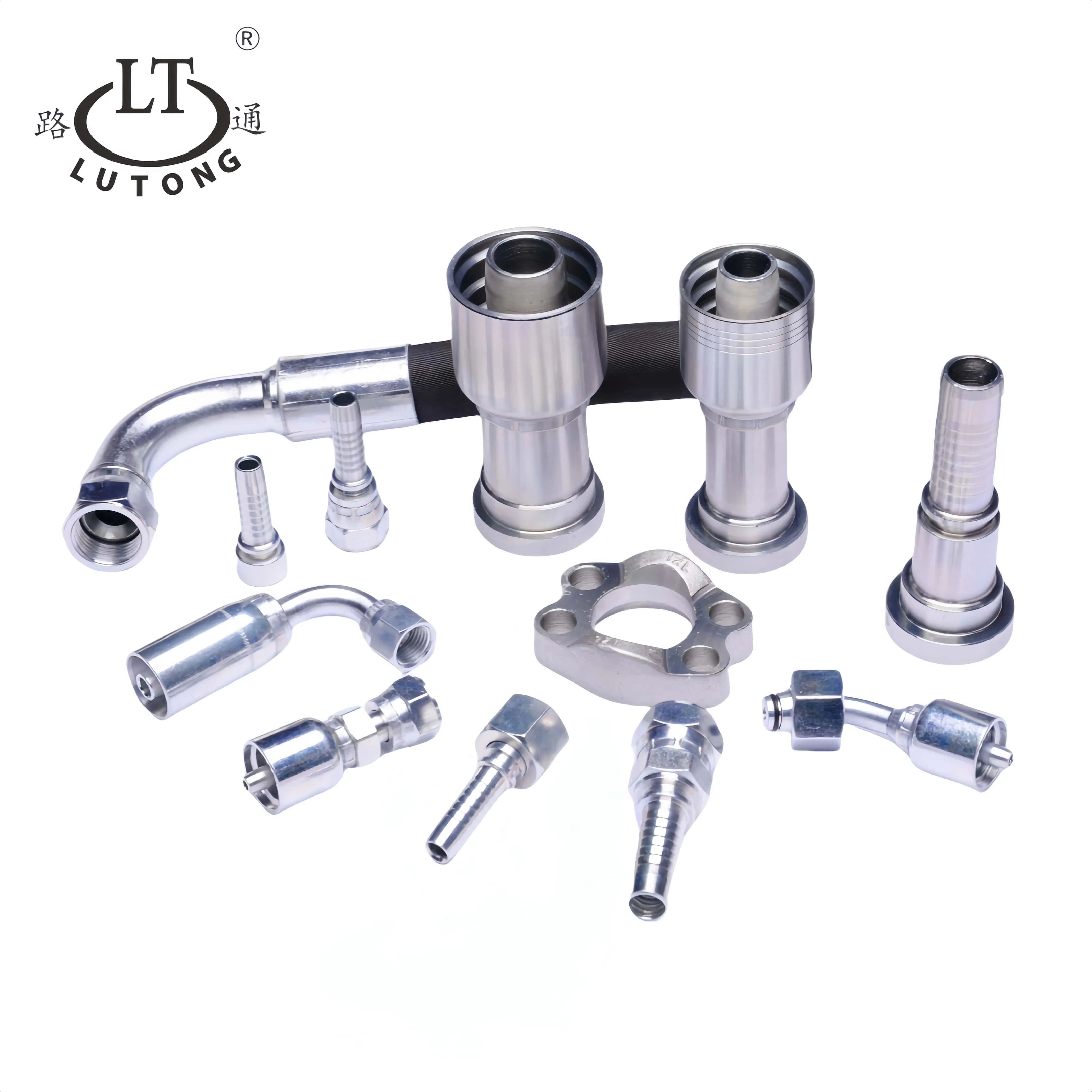 Manufacturer High Quality OEM Pipe Mixed Fluids Bsp Hydraulic Hose Fitting