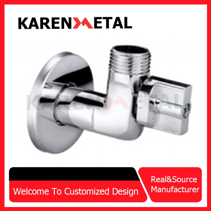 Bsp Threaded End Brass/Bronze Bathroom Angle Valve 1/2" Stop Water Inlet Pressure Relief Control Pipe Fitting