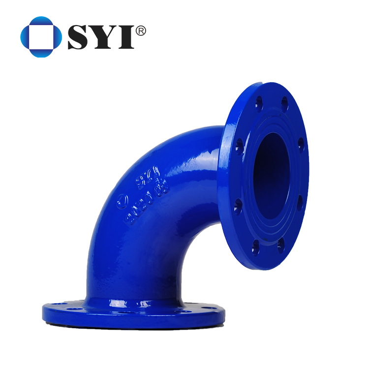 Factory Price Factory ISO2531 En545 En598 Di Elbow Tee Corss Fitting Ductile Iron Cast Iron Flanged Pipe Fittings