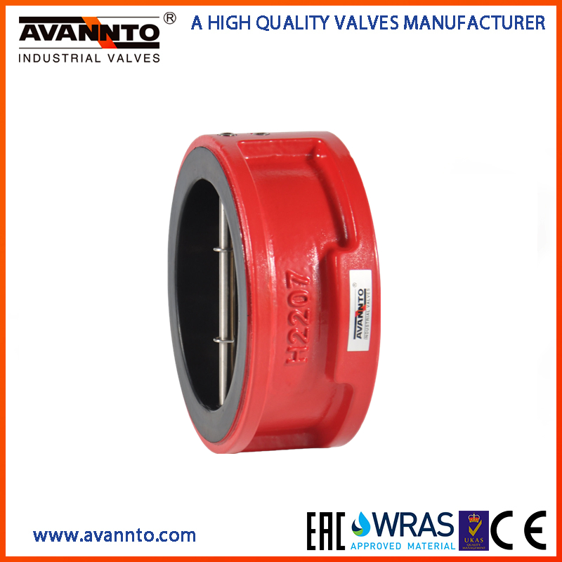Full Liner Dual Plated Wafer Type Check Valves