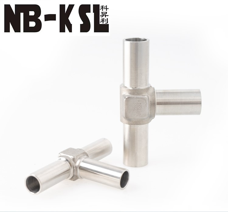 Stainless Steel 1/2” -3/8” Butt Weld Reducing Tee Pipe Fitting