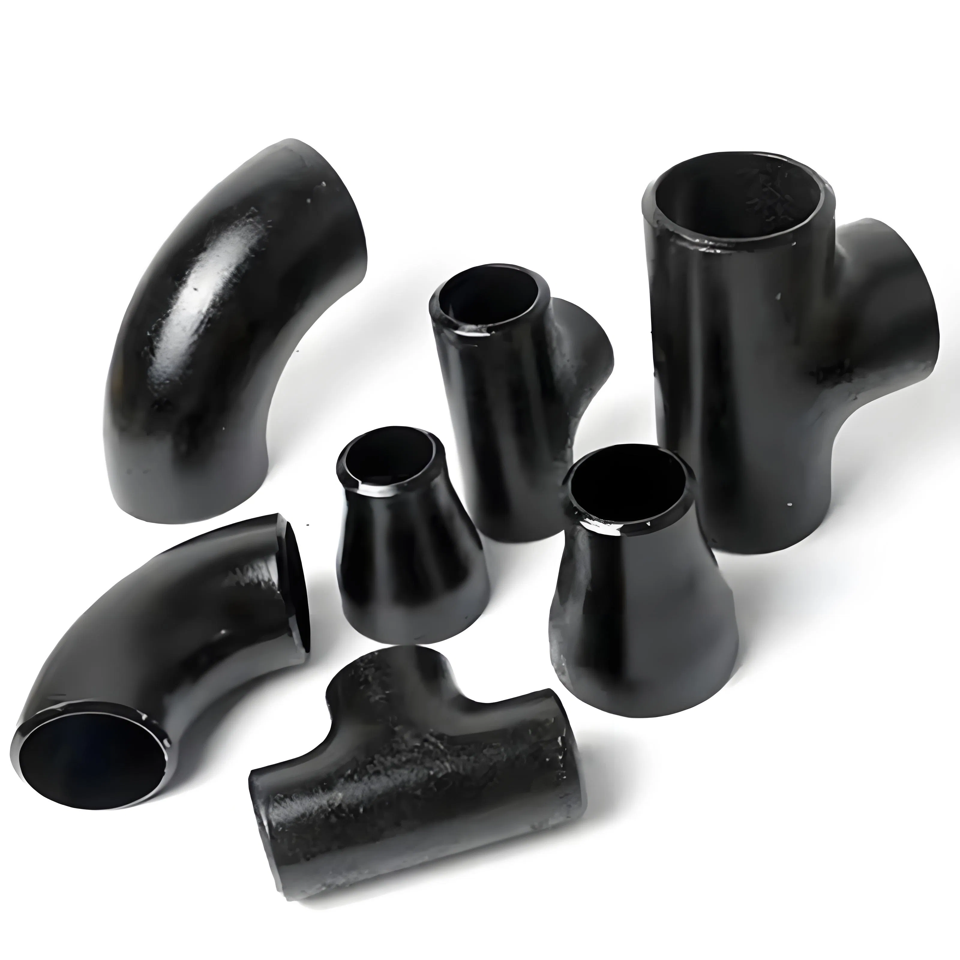 Carbon Steel Stainless Butt Weld Straight Reducing Tee Factory Direct Pipe Fittings