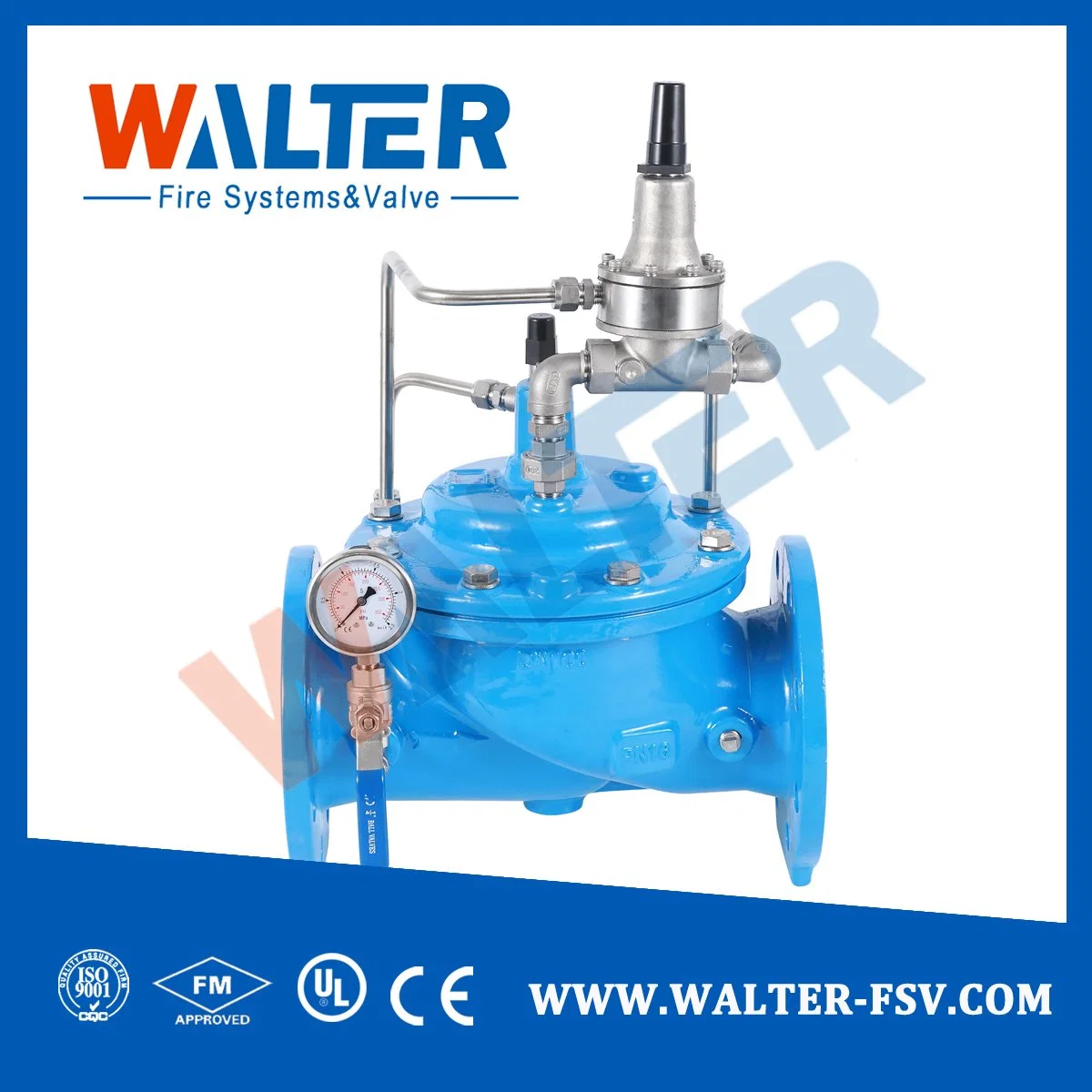 Pressure Relief/Sustaining Flow Control Hydraulic Control Valve Pn10/16/25