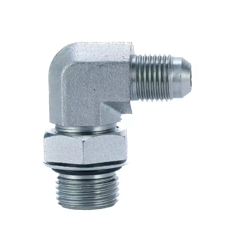 SAE Standard Carbon Steel Male Jic Tee Pipe Hydraulic Tee Fittings