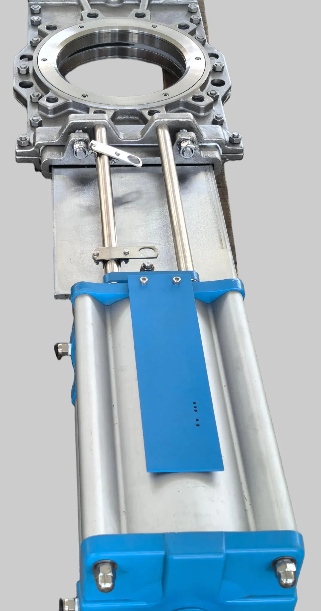 Low Pressure DN50 DN80 DN125 Full Port Heavy Duty Knife Gate Valve