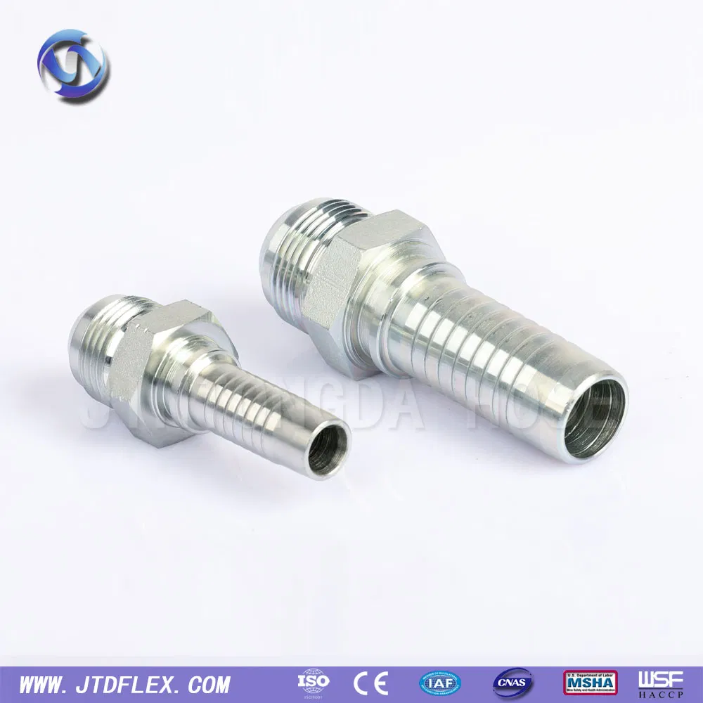 High Pressure Washer Water Pipe Connector Bsp Male Hydraulic Hose Fittings