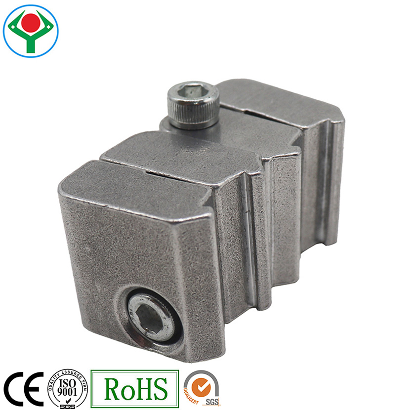 Od 28mm Connector Aluminium Pipe Joint Aluminum Connector for Industrial Workstation